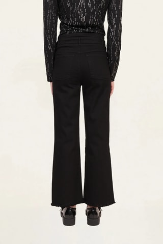 Jean taille haute - Noir