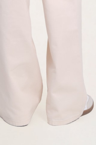 Pantalon taille haute - Blanc