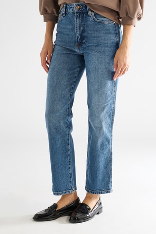 Jean taille haute - Bleu clair