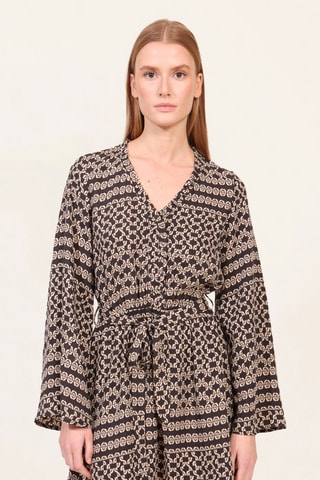 Robe patineuse - Marron