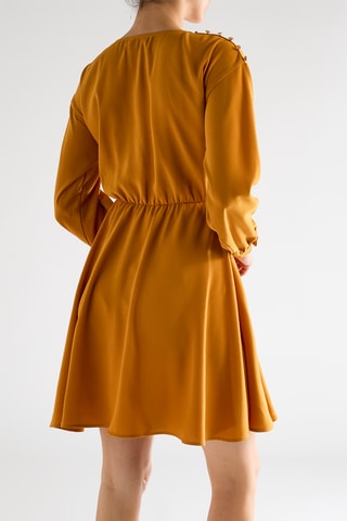 Robe patineuse - Moutarde