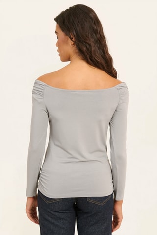 Top - Gris clair