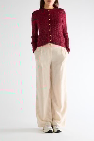 Gilet - Bordeaux chiné