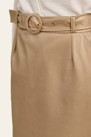 Jupe droite - Beige