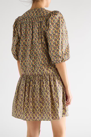 Robe taille basse - Marron clair
