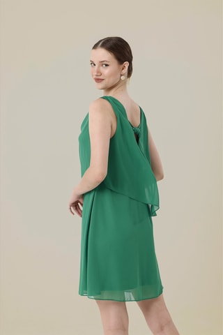 Robe droite - Vert foncé