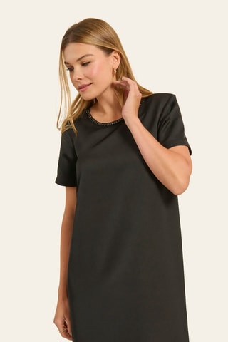 Robe droite - Noir