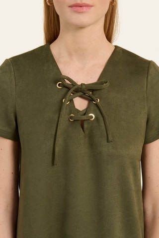 Robe droite - Kaki