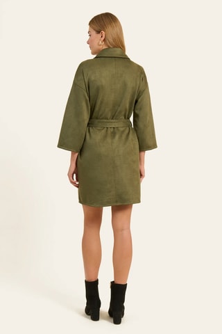 Robe chemise - Kaki