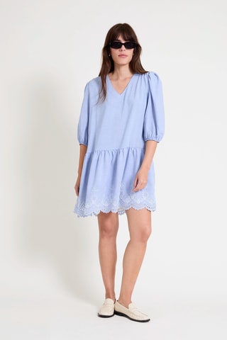 Robe trapèze - Bleu clair