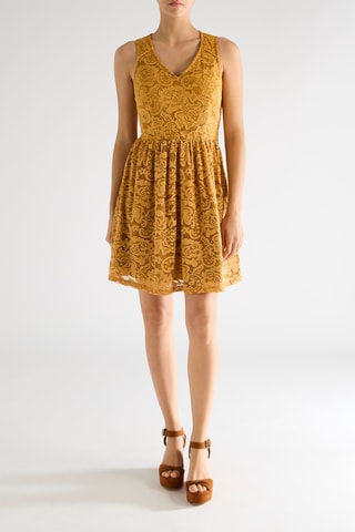 Robe patineuse - Moutarde