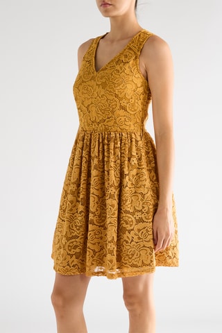 Robe patineuse - Moutarde