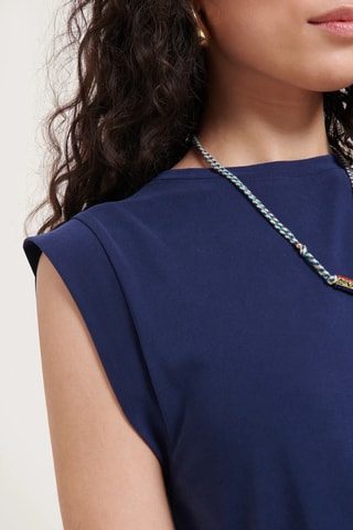 Top - Bleu marine