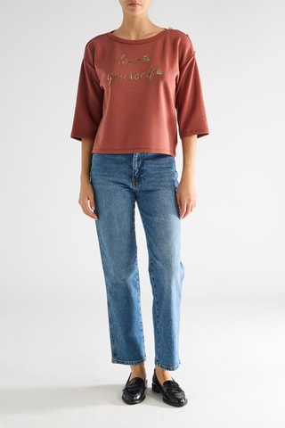 T-shirt - Rouge brique