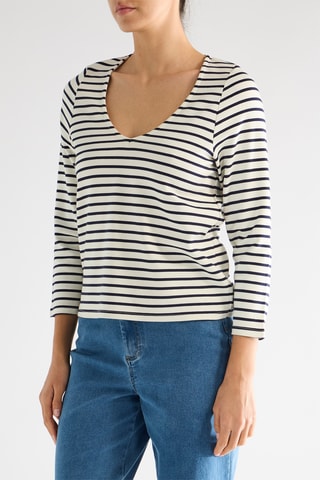 Top - Bleu marine