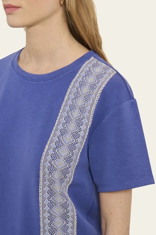T-shirt - Bleu cobalt