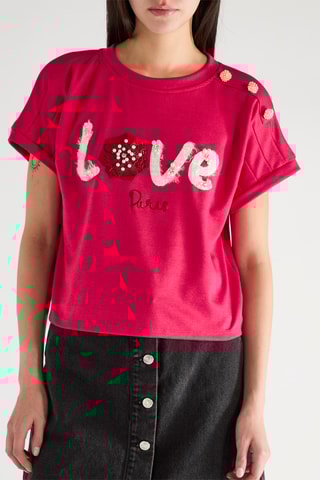 T-shirt - Rose