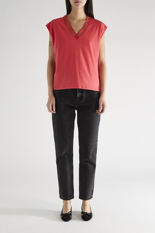 T-shirt - Corail