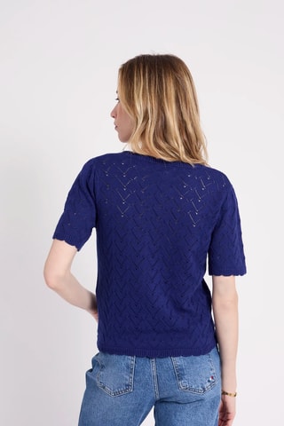 Top - Bleu marine