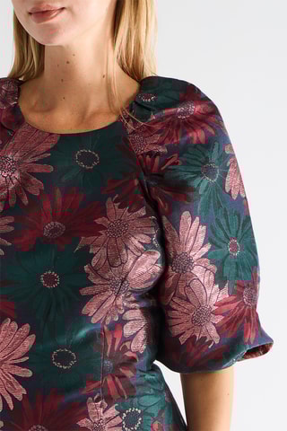 Robe - Vert et rose