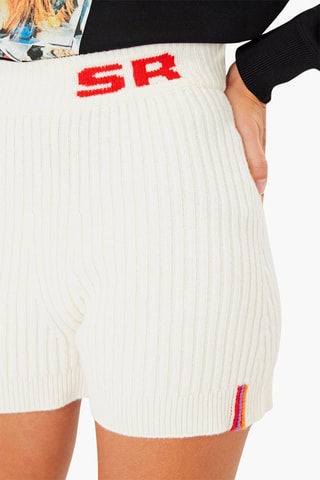 Short en laine - Blanc
