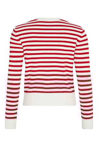 Pull - Rouge et écru