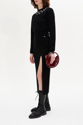 Pull en laine - Noir
