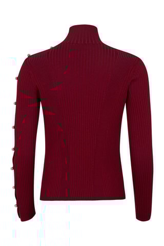 Pull en mérinos - Bordeaux