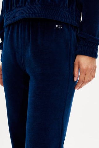 Pantalon flare - Bleu canard