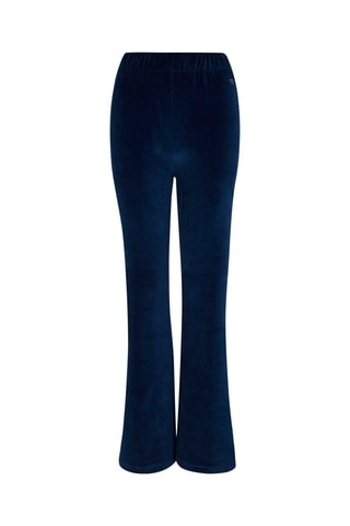 Pantalon flare - Bleu canard