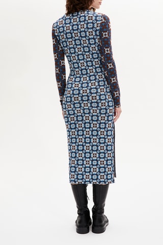 Robe longue - Bleu