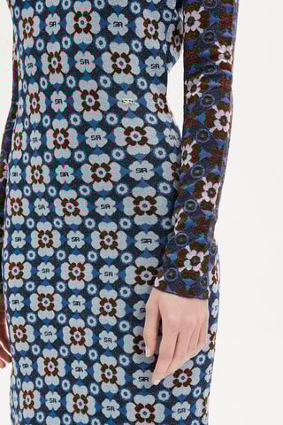 Robe longue - Bleu