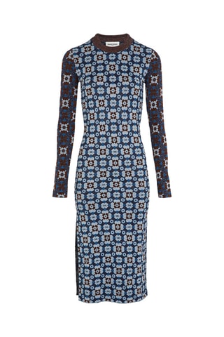Robe longue - Bleu