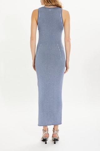 Robe longue - Bleu