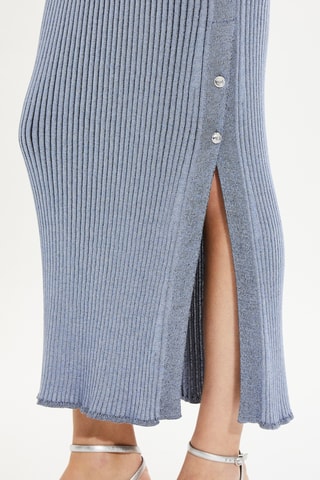Robe longue - Bleu