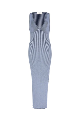 Robe longue - Bleu