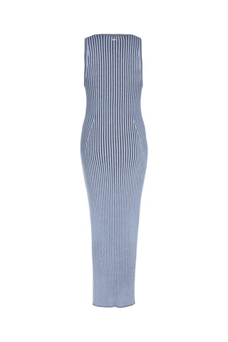 Robe longue - Bleu