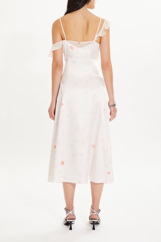 Robe midi - Ecru