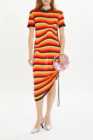 Robe midi - Orange