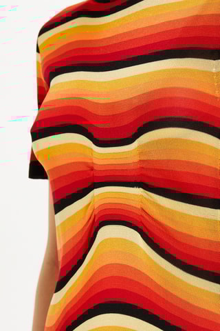 Robe midi - Orange