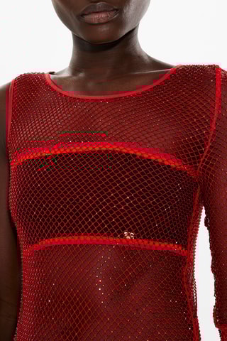 Robe longue - Rouge
