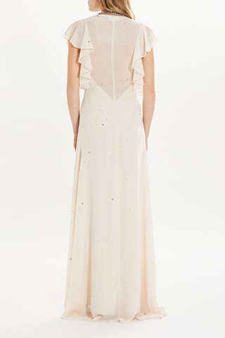 Robe longue - Nude