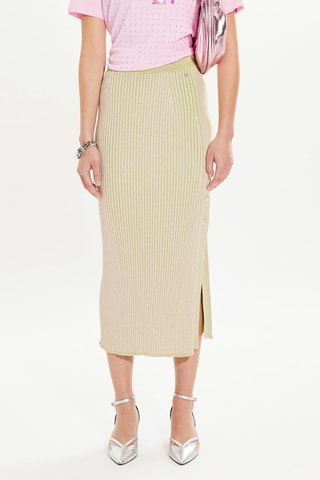 Jupe midi - Beige
