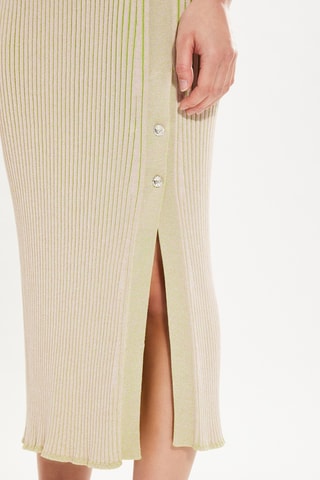 Jupe midi - Beige