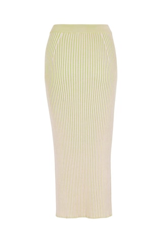 Jupe midi - Beige