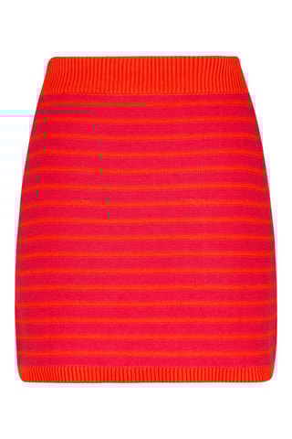 Jupe - Corail et fuchsia
