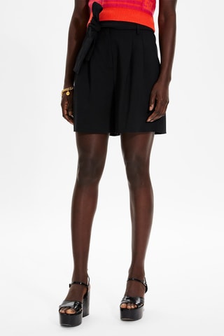 Short en laine - Noir