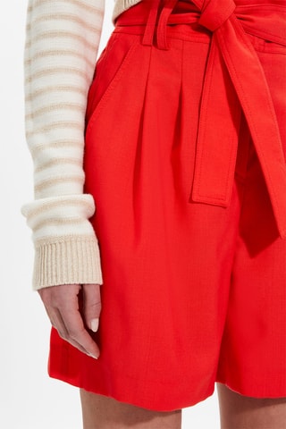 Short en laine - Corail