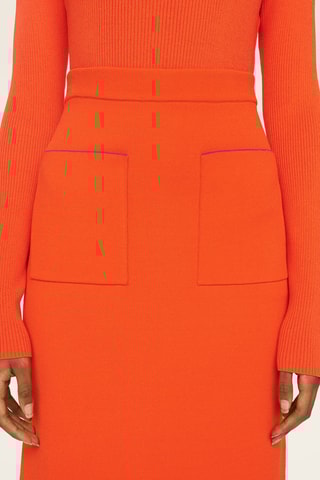 Jupe longue - Orange