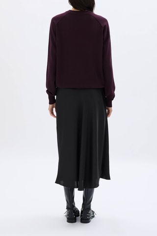 Pull en mérinos - Violet
